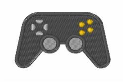 beginner-friendly controller machine embroidery pattern - Video Game Controller for Merchandise apparel