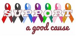 cause detailed machine digital embroidery - A Good Cause perfect for kitchen aprons