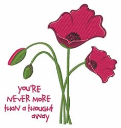 away detailed machine digital embroidery - A Thought Away perfect for kitchen aprons