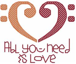heart quick stitch machine embroidery - All You Need perfect for patchwork quilt blocks
