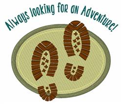 An Adventure - 5x7 adventure detailed machine embroidery design for kitchen aprons