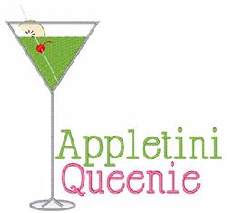queenie beginner-friendly machine embroidery - Appletini Queenie for Party Banners