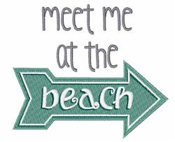 beach detailed machine embroidery - At The Beach perfect for decorative pillow covers