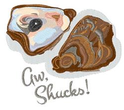 detailed shucks! machine embroidery pattern - Aw, Shucks! for kitchen tea towels
