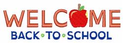 leaf beginner-friendly machine embroidery - Back To School perfect for Backpacks