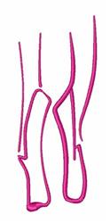 quick stitch ballerina machine embroidery pattern - Ballerina for kitchen tea towels