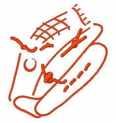 glove quick stitch machine digital embroidery - Baseball Glove perfect for T-shirts