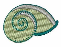 quick stitch snail machine embroidery pattern - Beach Font Shell for patchwork quilt blocks