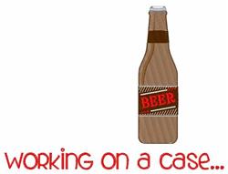 beginner-friendly case machine embroidery pattern - Beer Bottle Case for patchwork quilt blocks