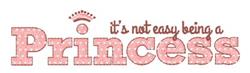 Being A Princess - 5x7 prince detailed machine embroidery design for cute baby onesies
