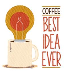 ever detailed machine digital embroidery - Best Idea Ever perfect for kitchen aprons