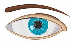 eye beginner-friendly machine digital embroidery - Blue Eye perfect for kitchen aprons