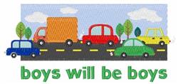 detailed tree machine embroidery pattern - Boys Will Be for decorative pillow covers