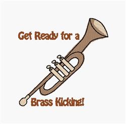 kicking beginner-friendly machine embroidery - Brass Kicking for kitchen tea towels
