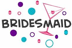 bridesmaid beginner-friendly machine embroidery - Bridesmaid for decorative pillow covers