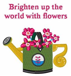 brighten detailed machine embroidery - Brighten Up perfect for decorative pillow covers