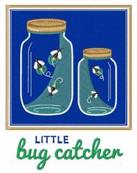 detailed jar machine embroidery pattern - Bugs Mason Jar for Outdoor Party Items