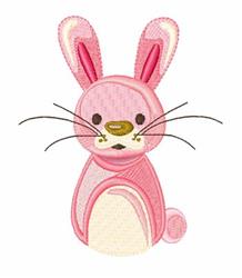 bunny rabbit detailed machine embroidery - Bunny Rabbit for decorative pillow covers