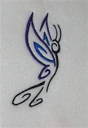 butterfly quick stitch machine embroidery - Butterfly for decorative pillow covers