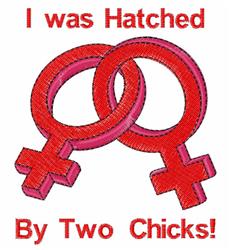 detailed chick machine embroidery pattern - By Two Chicks for patchwork quilt blocks