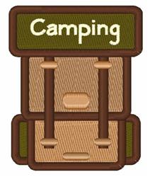 Camping - 4x4 camping detailed machine embroidery design for decorative pillow covers