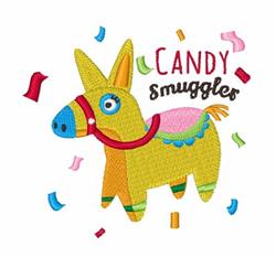 smuggler detailed machine embroidery - Candy Smuggler perfect for Party Favors