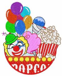 logo detailed machine embroidery - Carnival Logo perfect for decorative pillow covers
