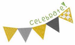 flag beginner-friendly machine embroidery - Celebrate Flags perfect for Tablecloths