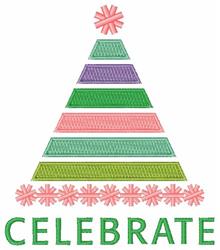 detailed time machine embroidery pattern - Celebration Time perfect for T-Shirts