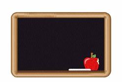 Chalk Board - 4x4 board detailed machine embroidery design for kitchen tea towels