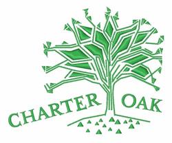 Charter Oak - 5x7 tree detailed machine embroidery design for reusable tote bags