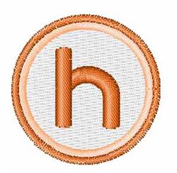 Chevron Lowercase H