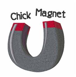 beginner-friendly magnet machine embroidery pattern - Chick Magnet for Greeting cards