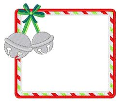 detailed christmas border machine embroidery pattern - Christmas Border for kitchen tea towels