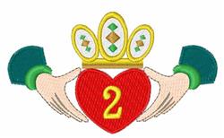 beginner-friendly font machine embroidery pattern - Claddagh Font 2 for decorative pillow covers