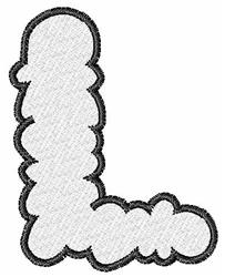 font beginner-friendly machine embroidery - Cloud Font L for decorative pillow covers