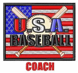 Coach - 4x4 bat detailed machine machine embroidery design perfect for Jackets