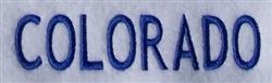 beginner-friendly colorado machine embroidery pattern - Colorado for decorative pillow covers