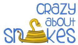 beginner-friendly snake machine embroidery pattern - Crazy About Snakes for Kids Blankets