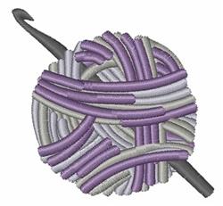 ball detailed machine embroidery - Crochet Ball perfect for patchwork quilt blocks