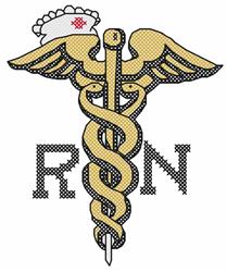 detailed cross machine embroidery pattern - Cross Stitch RN for Medical Supplies