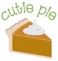 detailed pumpkin machine embroidery pattern - Cutie Pie perfect for kitchen aprons