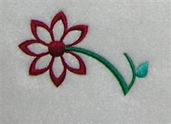 daisy quick stitch machine embroidery - Daisy Outline for patchwork quilt blocks