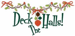 hall beginner-friendly machine embroidery - Deck The Halls for Seasonal Decor