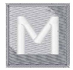 font quick stitch machine embroidery - Deep Space Font M for patchwork quilt blocks