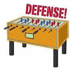 defense! detailed machine embroidery - Defense! perfect for Sports Team Merchandise