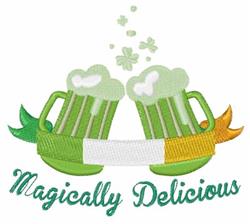 beer detailed machine embroidery - Delicious Beer perfect for patchwork quilt blocks