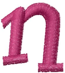 Dot Lowercase n