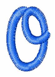 case quick stitch machine embroidery - Dots Lower Case o for patchwork quilt blocks