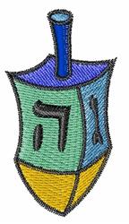 dreidel beginner-friendly machine embroidery - Dreidel perfect for reusable tote bags